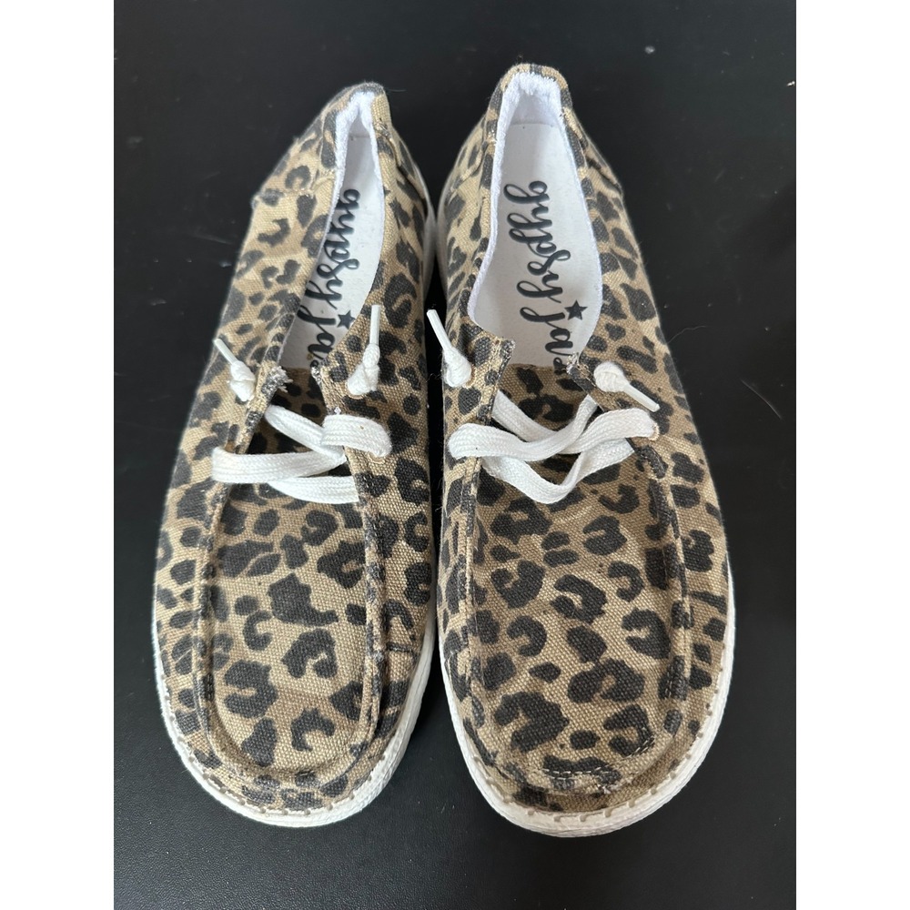 Gypsy Jazz‎ Leopard Boat Shoes in 6.5 NWOB